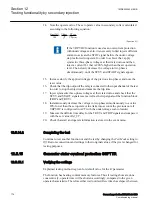 Предварительный просмотр 180 страницы ABB REG670 2.0 IEC Commissioning Manual