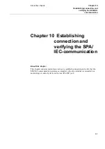 Preview for 67 page of ABB REL 551-C1 2.3 Series Installation And Commissioning Manual