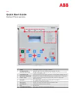 Preview for 1 page of ABB Relion 611 Series Quick Start Manual