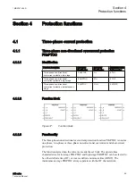 Preview for 95 page of ABB Relion 611 Series Technical Manual