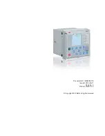 Preview for 3 page of ABB Relion 615 series Manual