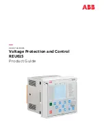 Preview for 1 page of ABB Relion 615 series Product Manual