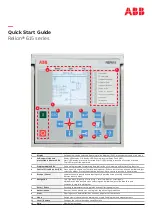 ABB Relion 615 series Quick Start Manual preview