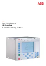 ABB Relion 630 Series Comissioning Manual preview