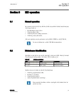 Preview for 69 page of ABB Relion 630 Series Operation Manual