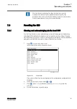 Предварительный просмотр 75 страницы ABB RELION 650 SERIES Operation Manual