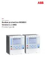 ABB RELION 650 SERIES Product Manual предпросмотр