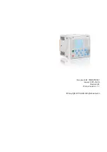 Preview for 3 page of ABB Relion REC615 Manual