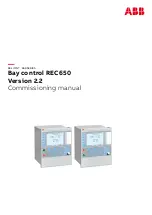 ABB RELION REC650 Commissioning Manual предпросмотр