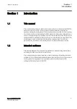 Предварительный просмотр 17 страницы ABB Relion REC670 Commissioning Manual