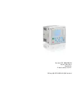 Предварительный просмотр 3 страницы ABB relion REF615 Applications Manual