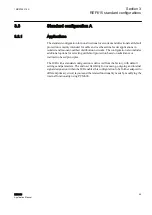 Предварительный просмотр 55 страницы ABB relion REF615 Applications Manual