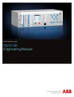 ABB RELION REF615R Engineering Manual preview