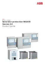 ABB Relion REG670 Product Manual preview