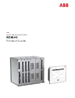 ABB RELION REX640 Product Manual preview