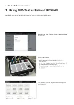 Preview for 10 page of ABB RELION REX640 Quick Operation Manual