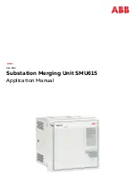 ABB Relion SMU615 Applications Manual preview