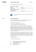 Предварительный просмотр 62 страницы ABB REM 610 Technical Reference Manual