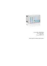 Предварительный просмотр 3 страницы ABB REM620 Manual