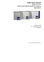 Preview for 1 page of ABB REO 517 Applications Manual