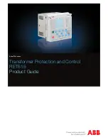 ABB RET615 Product Manual preview