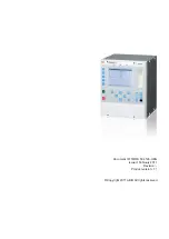 Предварительный просмотр 3 страницы ABB ret650 Commissioning Manual