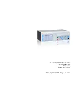 Предварительный просмотр 3 страницы ABB ret650 Technical Manual