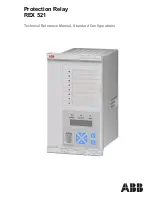 ABB REX 521 Technical Reference Manual, Standard Configurations предпросмотр