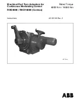 Preview for 1 page of ABB RHD 16000-30 Instructions Manual