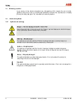 Preview for 6 page of ABB RHDE1250 Operating Instructions Manual