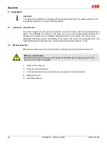 Preview for 34 page of ABB RHDE1250 Operating Instructions Manual