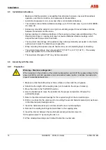 Preview for 14 page of ABB RHDE250 Operating Instructions Manual