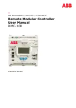 ABB RMC-100 User Manual preview