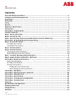 Предварительный просмотр 2 страницы ABB RP450 Quick Start Manual
