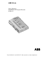 Предварительный просмотр 1 страницы ABB RPBA-01 User Manual