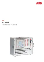 Preview for 1 page of ABB RTB615 Technical Manual