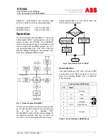 Preview for 1 page of ABB RTU560 Operation Manual