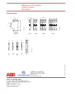 Preview for 16 page of ABB S 280 UC Series Technical Data Manual