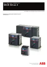 ABB SACE Emax 2 Instructions For Use Manual preview