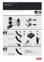 ABB SACE Emax 2 Owner'S Manual preview