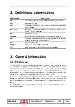 Предварительный просмотр 6 страницы ABB SACE PR010/T Instructions Manual