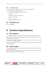 Предварительный просмотр 16 страницы ABB SACE PR010/T Instructions Manual