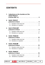 Предварительный просмотр 2 страницы ABB SACE PR010/T Manual