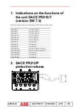 Предварительный просмотр 6 страницы ABB SACE PR010/T Manual