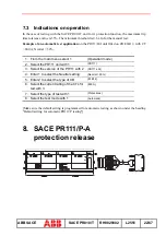 Предварительный просмотр 23 страницы ABB SACE PR010/T Manual