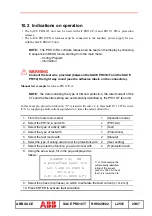 Предварительный просмотр 30 страницы ABB SACE PR010/T Manual