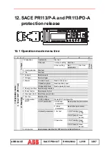 Предварительный просмотр 33 страницы ABB SACE PR010/T Manual