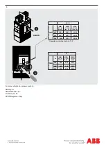 Предварительный просмотр 5 страницы ABB SACE Tmax T5 1000V DC Installation Instructions