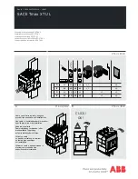 ABB SACE Tmax XT UL Installation Instructions предпросмотр