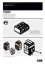 ABB SACE Tmax XT Assembly Instructions preview